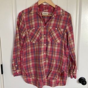 Denim & Supply Ralph Lauren Red Plaid Button Down Shirt